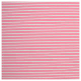 Jersey Streifen rosa/weiß 5mm