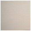 Jersey Streifen sand und weiß 5mm