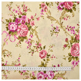 Canvas Blumenbouquet rosa