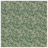 75cm Baumwollsatin Ornamente Muster grün/grau