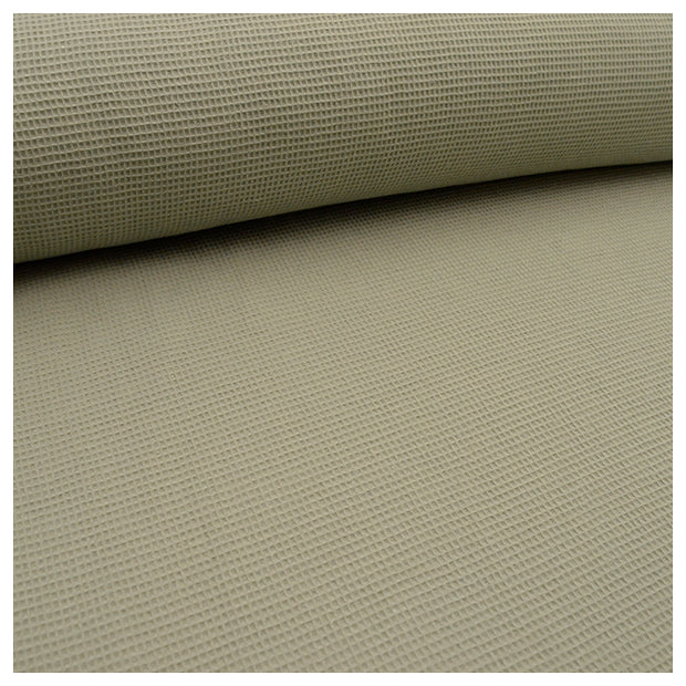 Waffelpiqué altgrün fein