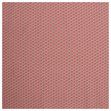 Baumwoll-Popelin Triangles rot/beige