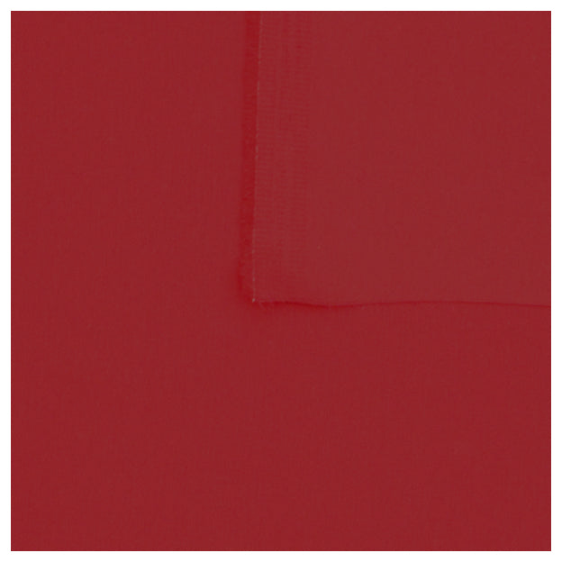 Baumwolle Satin uni rot