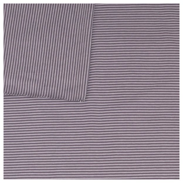 Jersey Streifen grau und hellgrau 2mm