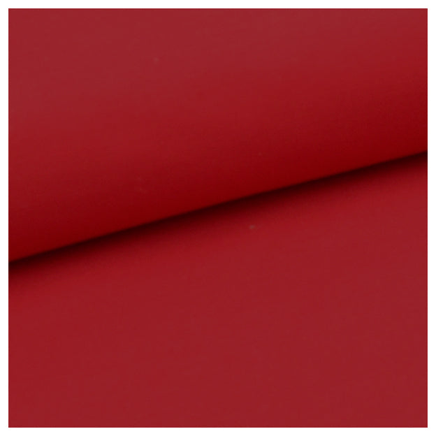 Baumwolle Satin uni rot