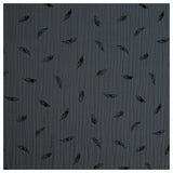 Musselin Baumwolle Federn blau