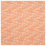 Jersey kleines Muster orange BIO