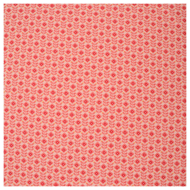 Baumwoll-Popelin graphic Flower