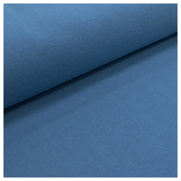 Bündchen Jeans blau Bio