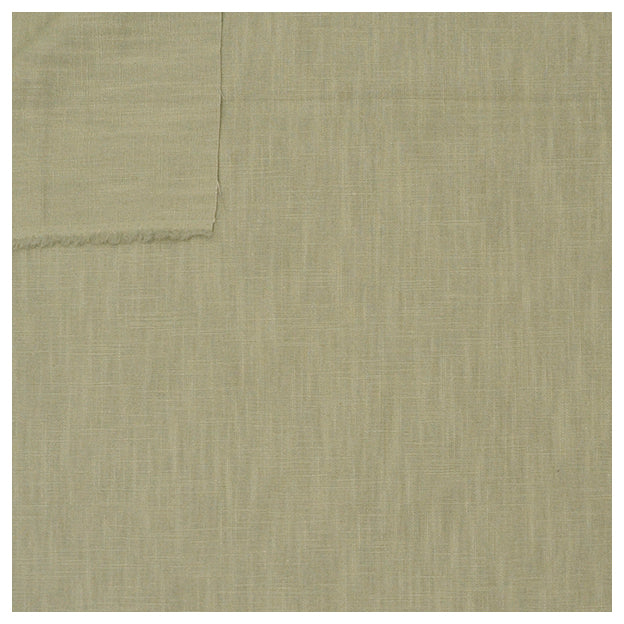 Leinen uni alt grün