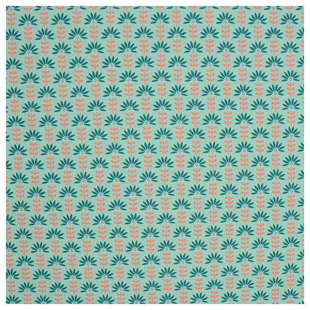 Baumwoll-Popelin graphic Flower