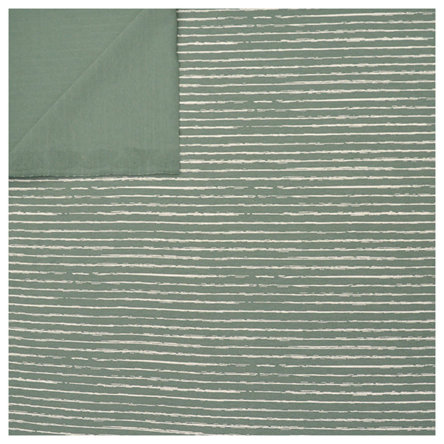 Jersey Streifen grün/weiß