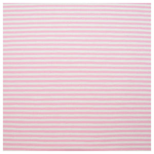 Jersey Streifen rosa/weiß 2mm