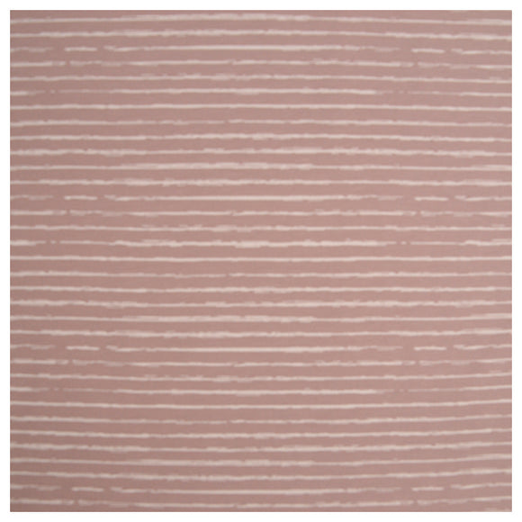 Jersey Streifen dusty rosa/weiß
