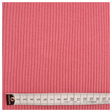 Rippbündchen rosa