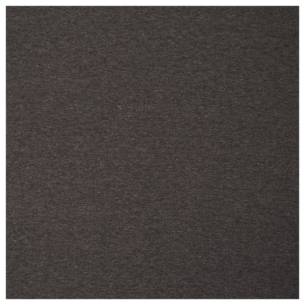 Baumwolljersey anthrazit meliert