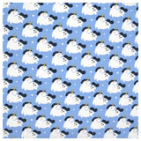 Jersey Happy Unicorn hellblau